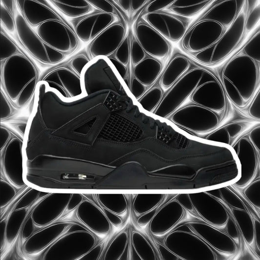 Black Cats Jordan 4s