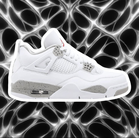 White Oreos Jordan 4s